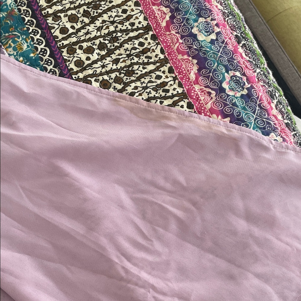 Lavender Patterned Maxi Dress - image 7